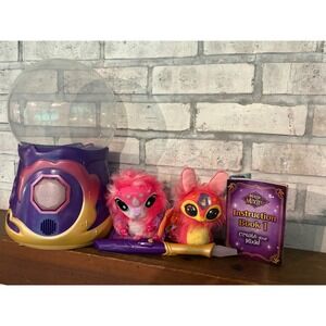 Magic Mixies Magical Misting Crystal Ball & 2 Plushes plus Wand